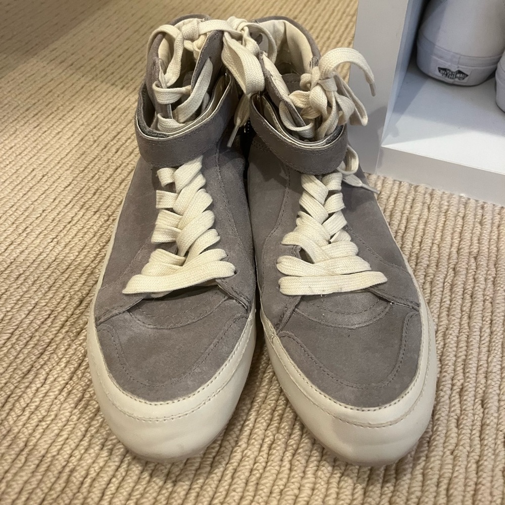 Dolce vita suede high top sneakers